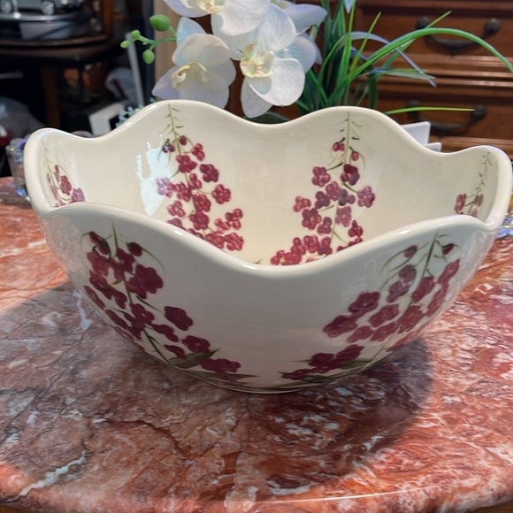 STUNNING CHERRY BLOSSOM CEREAL/SOUP BOWL - Picture 4 of 8